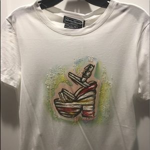 SALVATORE FERRAGAMO DESIGNERS T SHIRT BRAND NEW